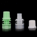 8.6mm double gap plastic spout wth cap